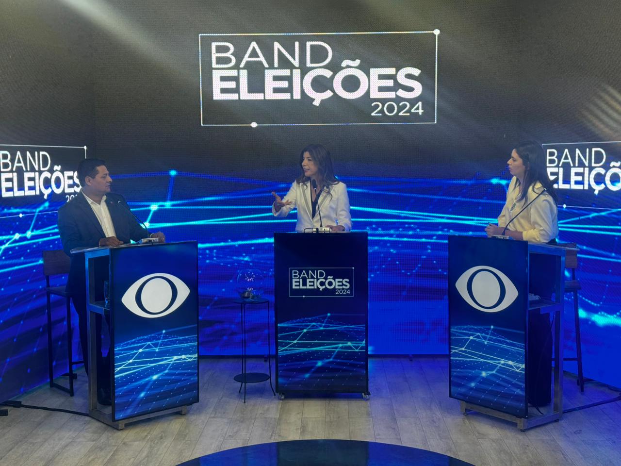 Eraldo vence debate da Band e Jaime foge do confronto